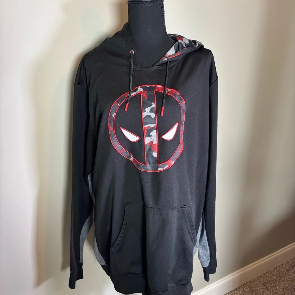 Marvel Black and‎ Red Hoodie